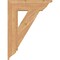 Ekena Millwork Traditional Traditional Smooth Bracket, Western Red Cedar, 5 1/2"W x 24"D x 32"H BKT06X24X32TRA01SWR - alternate 4
